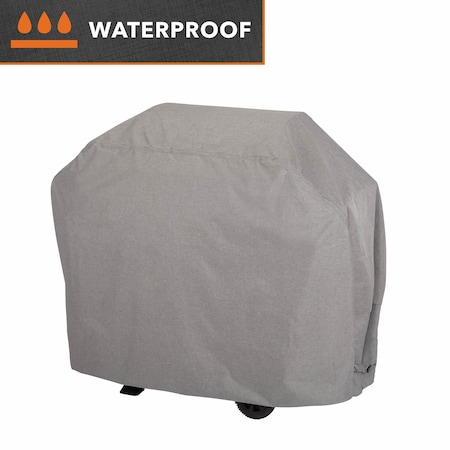 Modern Leisure Garrison 65 in. Grill Cover, Waterproof, 65 in. L x 25 in. W x 44.5 in. H, Granite 3007